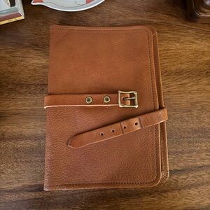 Leather Wrap Journal Notebook - Brown